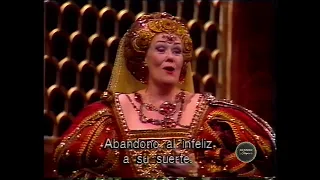 HD VIDEO - Lucrezia Borgia - Act 2 - Joan Sutherland, 1989 Barcelona