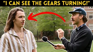 YouTuber Points College Student To JESUS (Uncut Conversation) 🙏