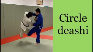 Circle Deashi Judo Footsweep