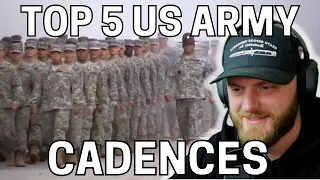Top 5 Best US Army Cadences | Sniper Reacts