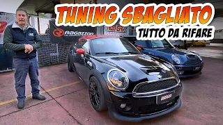 TUNING SBAGLIATO‼️ Un lavoro da rifare da zero | Restaurare Mini Cooper R58 Mini Coupè CAR DETUNING