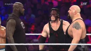 WRESTLEMANIA 32 SHAQ SURPRISE ENTRANT IN ANDRE THE GIANT BATTLE ROYAL FULL MATCH REVIEW