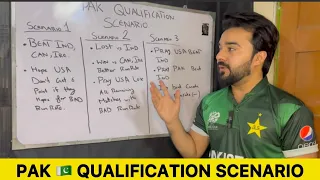 PAK 🇵🇰 Qualification Scenario 🛑 after defeat vs USA | Pakistan Reaction on PAK Team Performance