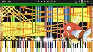 [Black MIDI] Synthesia - Pokémon - The Magikarp Song: I LOVE MAGIKARP 163.000 Notes