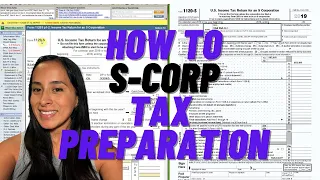 How to Prepare S-Corp Tax Return - ProSeries Software