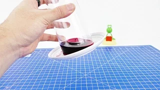 Kinder Experimente zum nachmachen | Wasser mit einem TEELICHT ins Glas saugen | Experimente