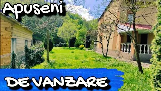 Casă și teren de vânzare în satul Lunca Ampoiței - Apuseni | Iezerul Ighiel și Vâltoarea din sat