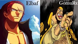 Shanks Elbaf and Blackbeard - One Piece Theory