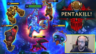 Best LOL PENTAKILL Moments 2022 #4 (SoloRenektonOnly, Lux URF Penta, 1v5, Draven...)