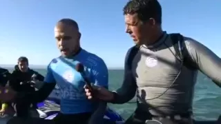 Shark attacked Surfer on live TV!
