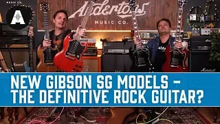 New Gibson SG Standard & Tribute - The Definitive Rock Guitar?