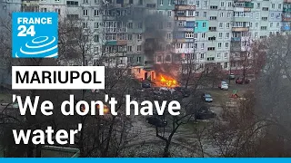 War in Ukraine: The mayor of Mariupol issued a plea for help • FRANCE 24 English