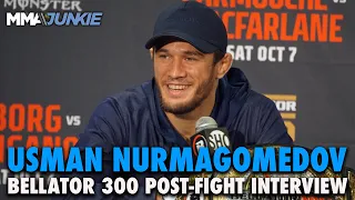 Usman Nurmagomedov Says Khabib WON'T Be Cornering Islam Makhachev at UFC 294 | Bellator 300