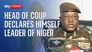 Niger Coup: General Abdourahmane Tchiani declares himself new leader