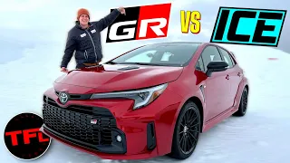 The 2024 Toyota GR Corolla Is a Monster on Ice - Here's Why!