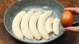 Der berühmte umgedrehte Bananenkuchen mit 1 Ei! Einfaches kuchenrezept
