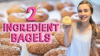 This Two-Ingredient Bagel Recipe Blew Us Away! | How to Make Bagels at Home the Easiest Way