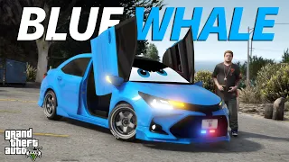 BLUE WHALE IS READY FT COROLLA | GTA 5 GAMEPLAY