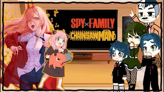 Desmond Family react to Y/N Anya as Power | Chainsaw Man react | Spy x Family react