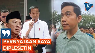 Ahok Klarifikasi soal "Jokowi dan Gibran Tak Bisa Kerja", Ingatkan soal Nawacita