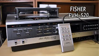 Fisher top-loading VCR from early 1980s