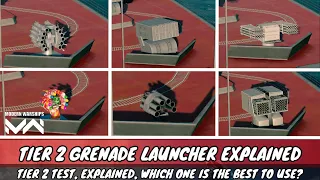 Modern Warships - All Tier 2 Grenade Launcher Explained