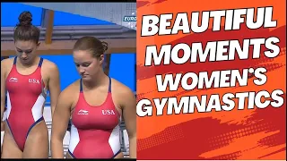 🔥 SUPER MOMENTS IN WOMEN’S GYMNASTICS 🔥 TOP самых захватывающих моментов женской гимнастики #sports