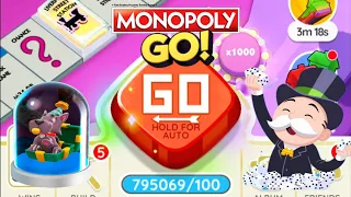 Monopoly Go: Gain 800k Dice - New Anniversary Token Gameplay #monopolygo