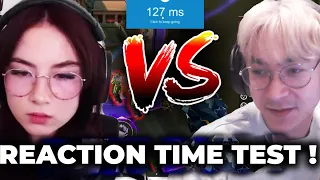 Kyedae Vs Tenz Reaction Time Test !
