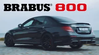 The BRABUS 800 E-Class is a monster!