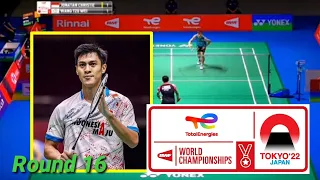 Jonathan Christie vs Wang Tzu Wei BWF WORLD Championship Tokyo 2022 R16