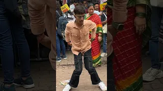 Crazy dance in public🤣❤️||Wait for end🤣||Full video is out now😁 #shorts #youtube #shortsvideo