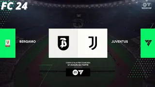 Atlanta vs Juventus | Coppa Italia | EA FC 24 |