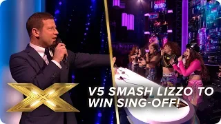 V5 smash Lizzo cover to WIN sing-off! | Live Week 3 | X Factor: Celebrity