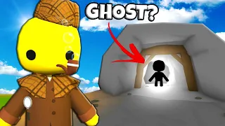 I Found a SECRET CAVE with GHOST!? (Wobbly Life Update)