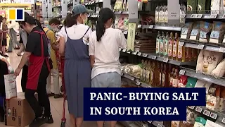 South Koreans panic-buy salt before Japan releases treated Fukushima nuclear water into sea