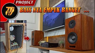 Ga nyangka suara bassnya joss banget, bikin box speaker rumahan // FJLB kadoalam