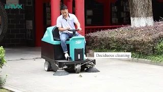 TS1300 Industrial and Commercial Ride-on Auto Floor Sweeper Machine Vacuum Cleaner
