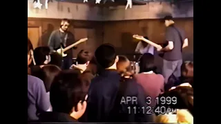 American Football - "Never Meant"|Live at The Fireside Bowl in Chicago, [4/3/1999] (720p Remastered)