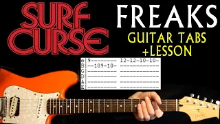 Surf Curse Freaks Guitar Lesson / Guitar Tab / Guitar Tutorial / Guitar Chords / Guitar Tabs Cover