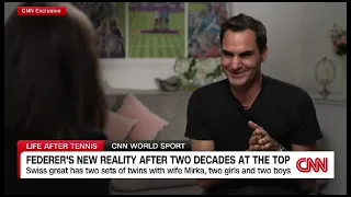 Roger Federer - CNN EXCLUSIVE Interview