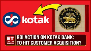 RBI Bans Kotak Bank From Issuing New Credit Cards: To Hit Customer Acquisition? | India Tonight