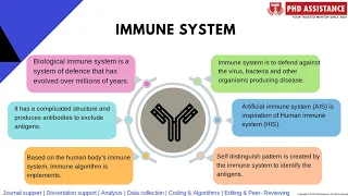 Dissertation Algorithm Development Tips for Developing Artificial Immune System - PhD Assistance