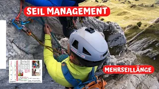 Mehrseillängen Standplatzbau Seil Management - Wie funktioniert das?