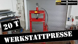 20T Werkstattpresse | Hydraulikpresse | Shop Press | Werkzeug Tipp Oldtimer Restaurierung