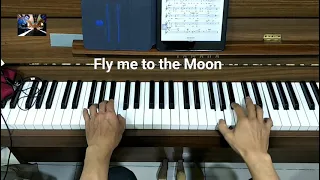 Fly me to the Moon piano tutorial
