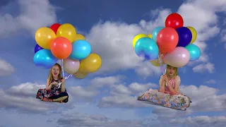 Pretty Balloons (Live Action Version) for learning colors -- Little Blue Globe Band