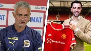 Xavi to MAN UNITED, Mourinho's Surprise Move, Barca Coach Crisis and Man City's MEGA Signing!