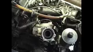 Mercedes 300E Water pump replacement