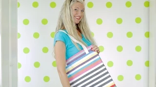 How to sew a Tote Bag--two ways